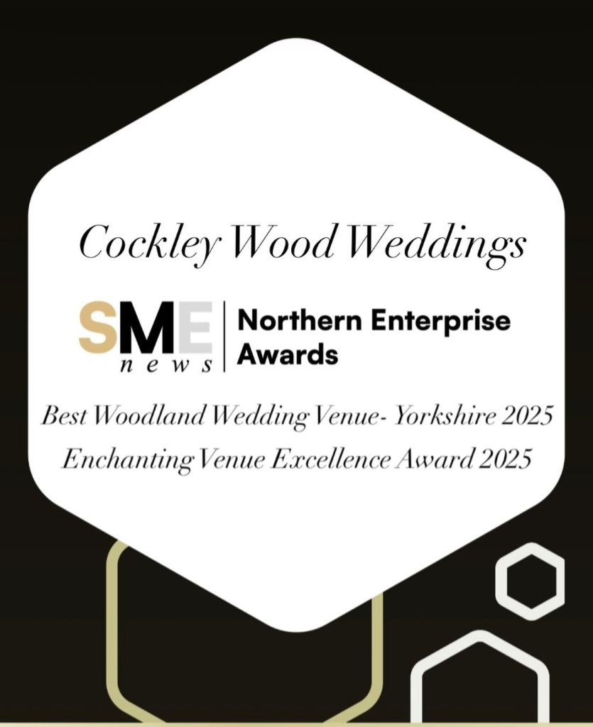 SME News Northern Enterprise Award 2025 Cockley Woodland Weddings